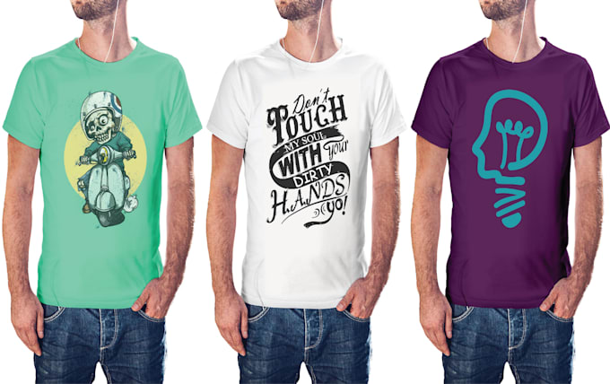 do custom amazing trendy tshirt design within 24hrs
