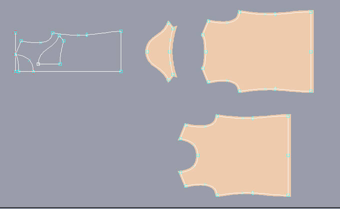 do digital electronic sew pattern make for garment