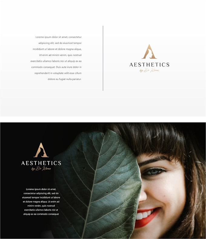 design minimal logo for you company