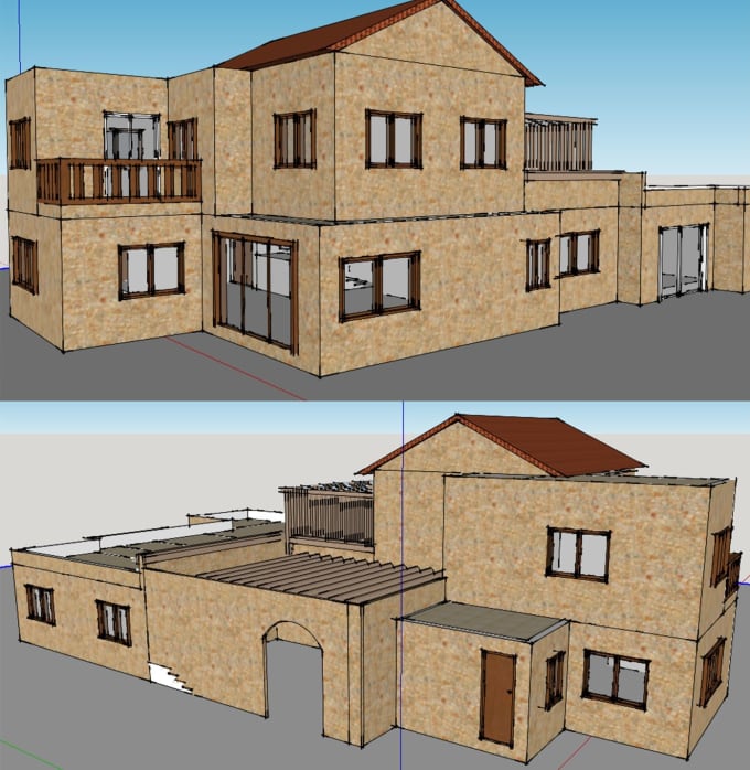 Convert Any Pdf Or Image Architectural Design Into 3d Model By