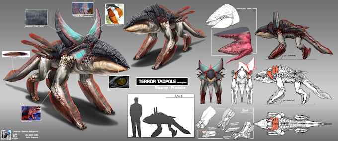 do character,creature,mech concept design