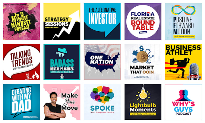 design podcast cover art