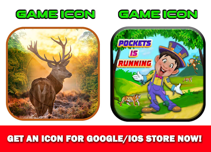 design unique app icon or game icon or logo for playstore