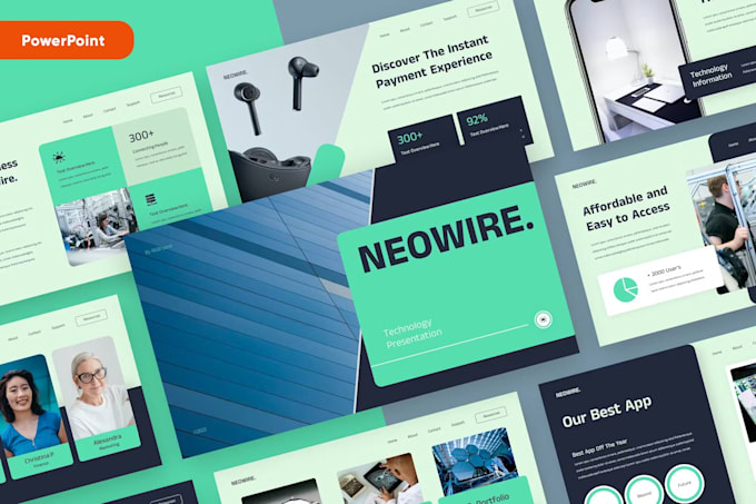 design impressive presentation for your business pitch