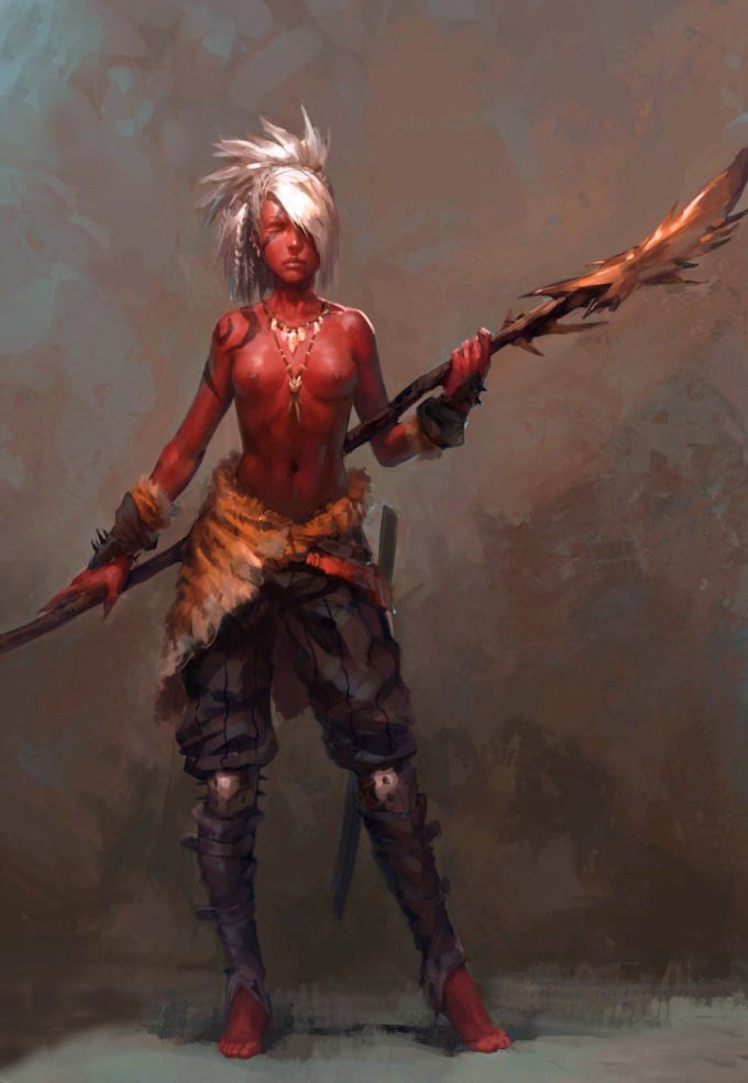 how to draw fantasy figures