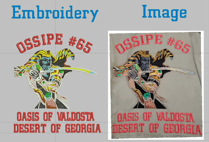 do any image to embroidery digitizing logo like dst,pes,in a few hours