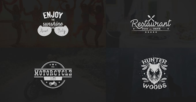 design a vintage logo