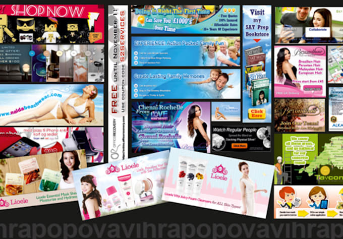 create your unique web banner