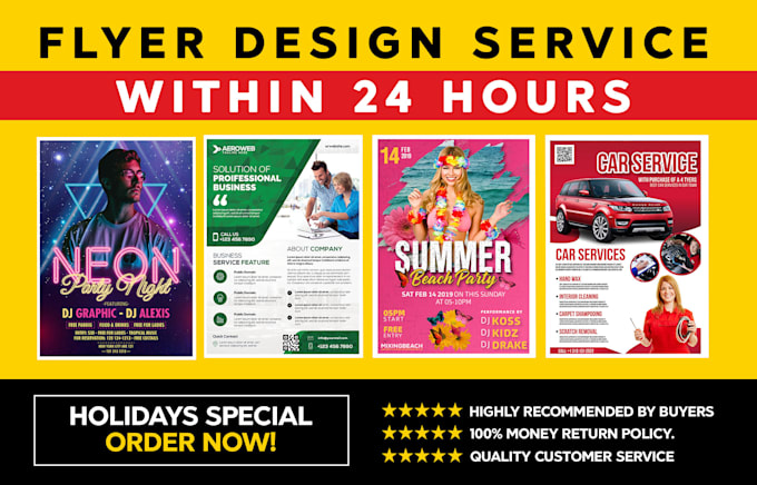 design professional flyer, and brochure