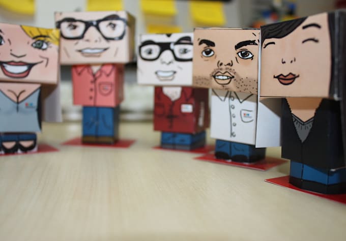 create a papercraft of you