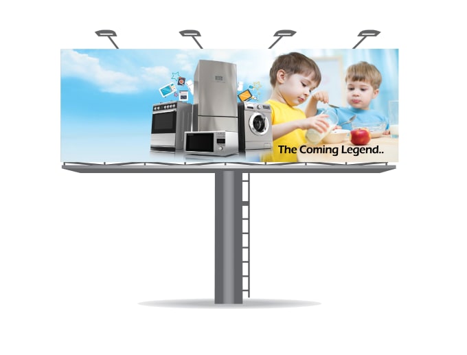 design amazing banner,billboard or signage