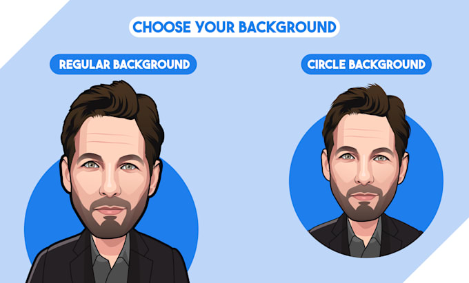 draw big head cartoon caricature in 24 hours