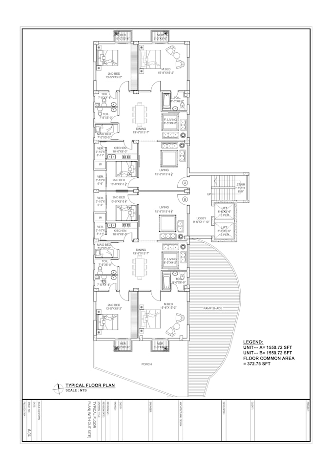 create architectural and civil working drawing in auto cad