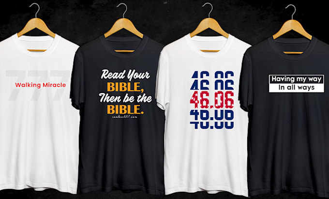 create minimalist and trendy typography t shirt design