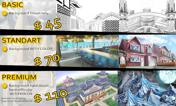 do background illustration anime