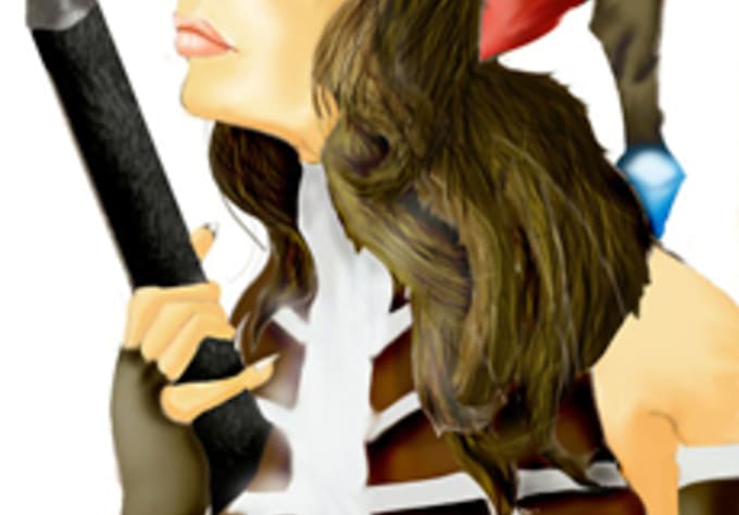 draw a fantasy character from your description