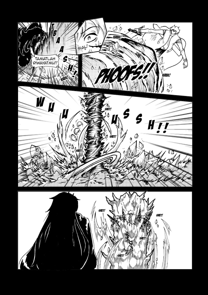 Draw Manga Or Comic Page From Your Script By Fah Me Fiverr
