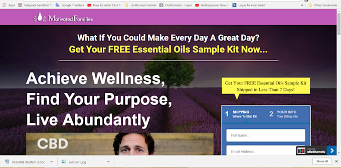 build clickfunnels sales funnel, landing page, website, kajabi,  gohighlevel