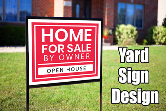 design billboard yard sign, signage or backdrop for your business