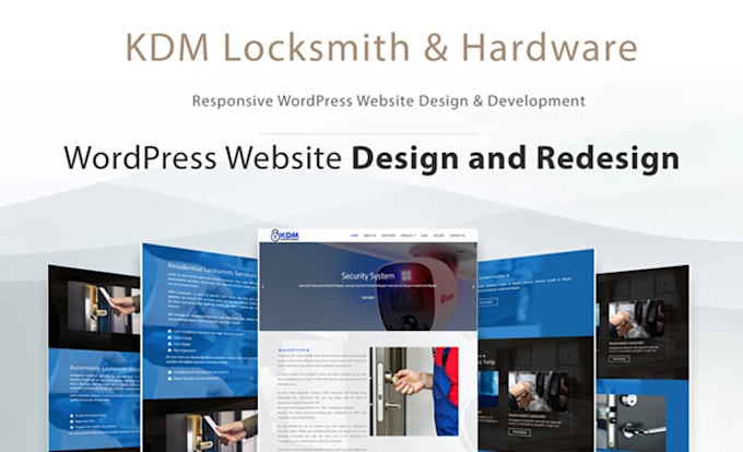 design any wordpress website using elementor