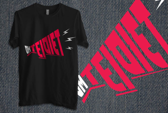create trendy tshirt design