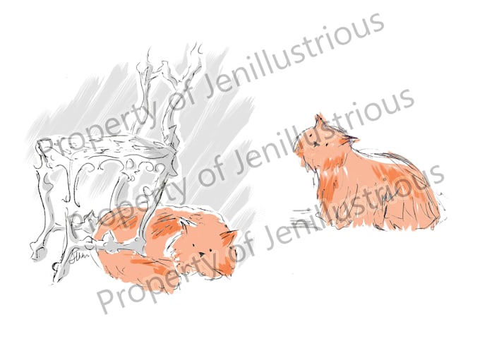draw cute animal character illustrations