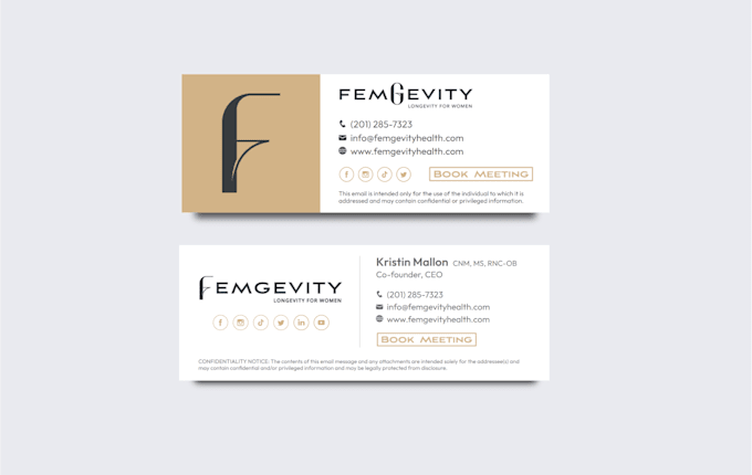 design modern HTML email signature for outlook,gmail and apple