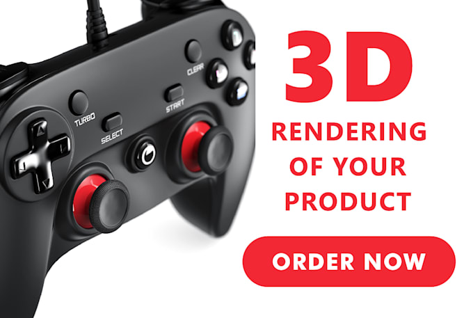 do 3d product modeling and realistic 3d rendering