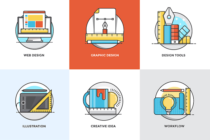 Design custom icon set for app or web by Alaydesigner | Fiverr