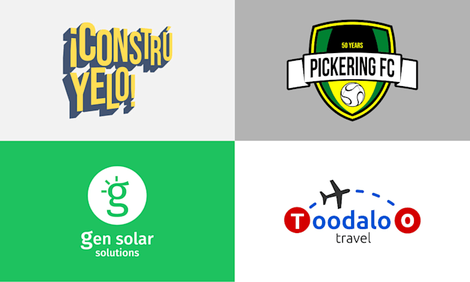 diseñaré un logo creativo, acorde a tu empresa o proyecto