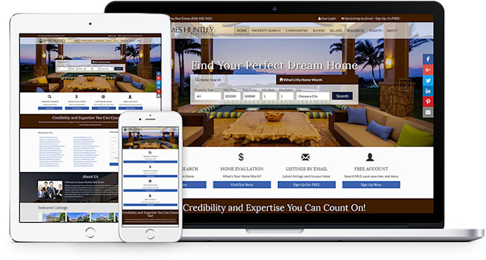 create real estate website in wordpress