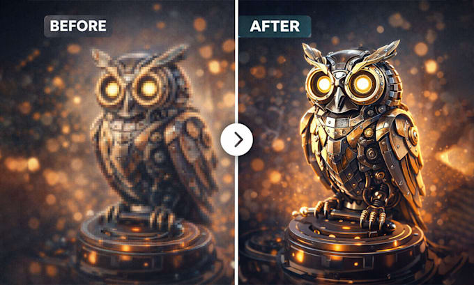 fix ai generated images and make them stock ready