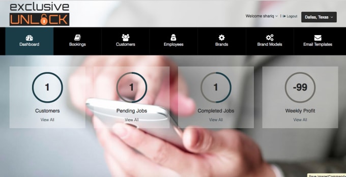 give you mobile repairing and invoicing software