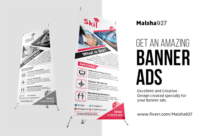 design professional roll up banner