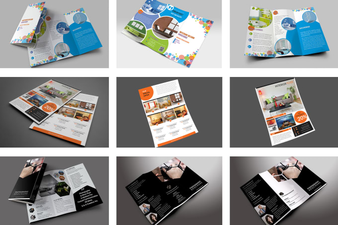 do professionally flyer, bifold, trifold, and newsletter brochure design
