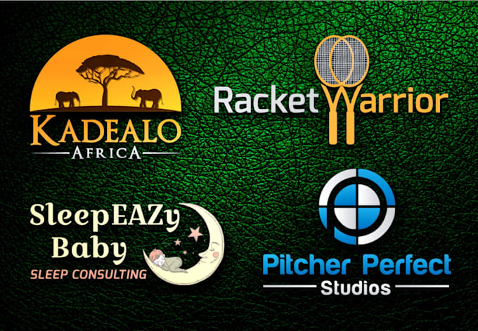 design 2 unique logo for your business with vectors