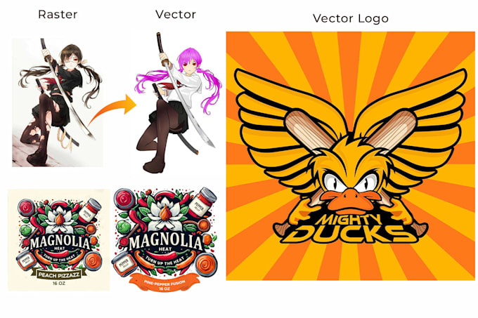 edit adobe illustrator work, vector logo tracing, and illustration