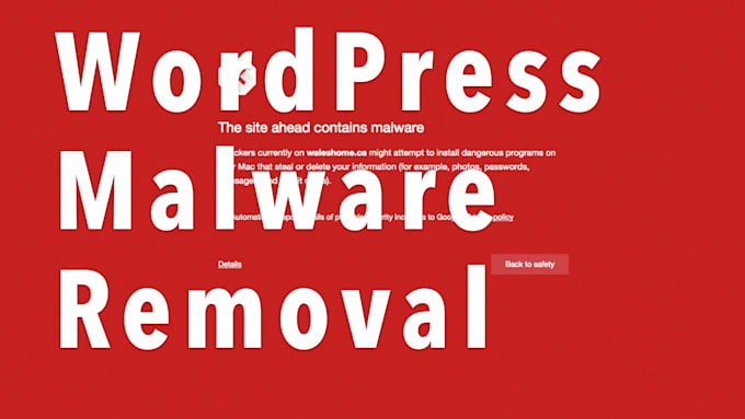 remove malware virus  to secure wordpress