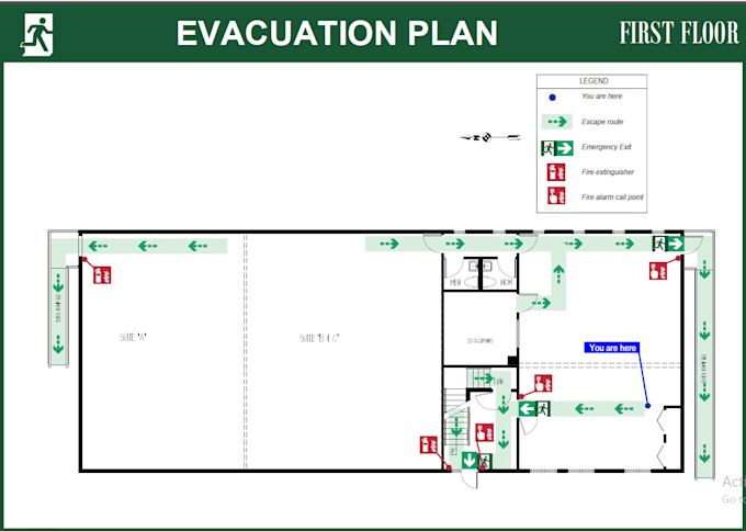 create emergency evacuation and escape plans