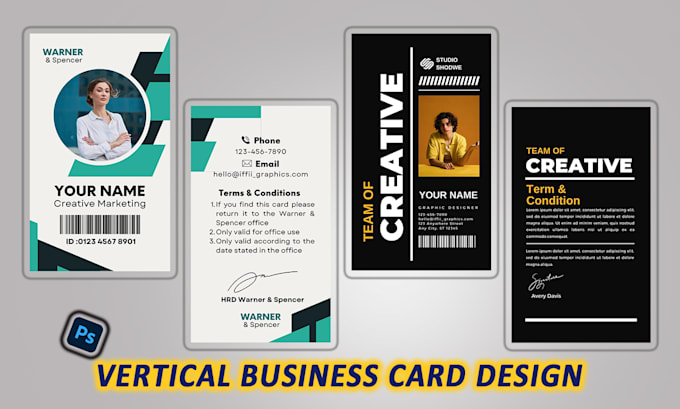 create professional business card design