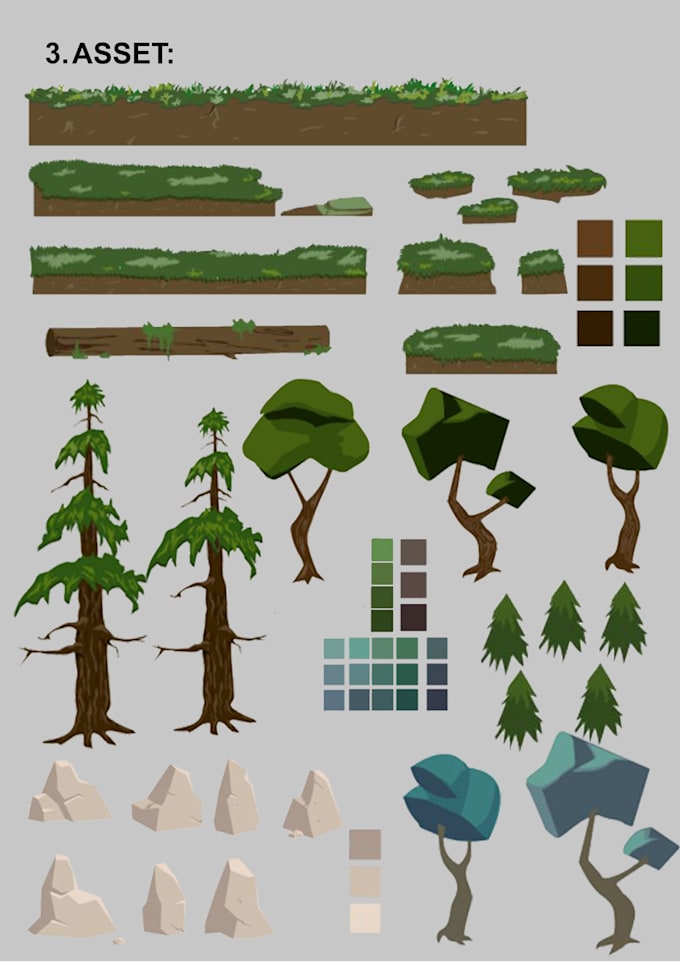 A complete 2d game with ui ux, sprites and asset by Armaghan_z | Fiverr