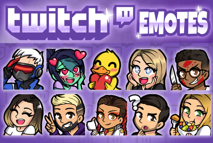 create custom twitch emotes or sub badges