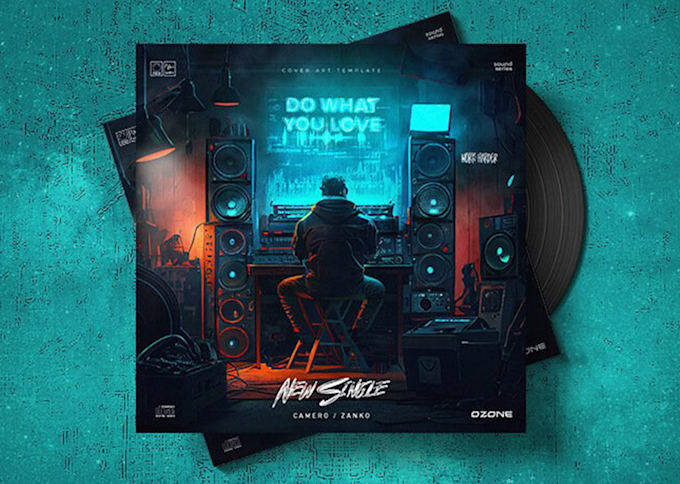 Design album or single cover art by Starkgraphic | Fiverr