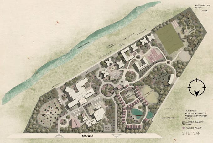 do architectural site plan and landscape design