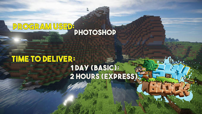 Create Minecraft Server Logo By Joseplmartins Fiverr