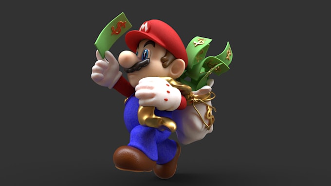 sculpt 3d models for games and printing
