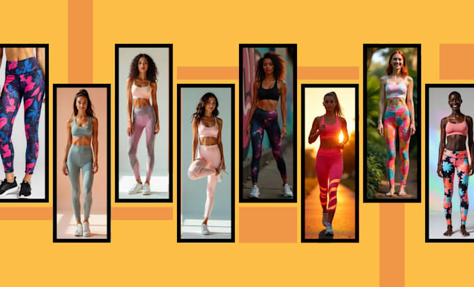 design custom leggings, yoga pants, and shorts
