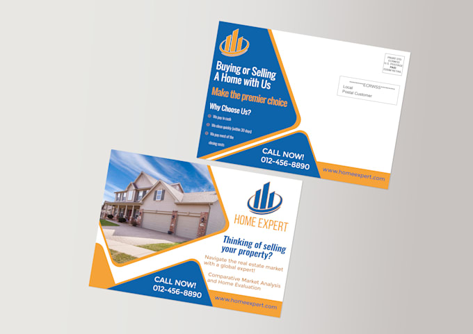 Design amazing direct mail eddm - Design Usps Every Door Direct Mail Eddm Postcard Design