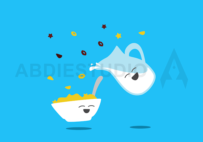 design flat vector illustration in cartoon style