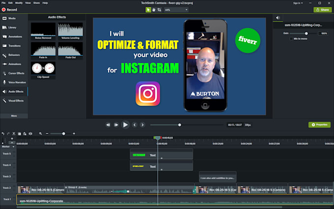 Optimize And Format Your Video For Instagram By Themaritimer Fiverr It can be a square video, a portrait style video and even a after the optimization of video size, the definition of video is still not clear enough. fiverr